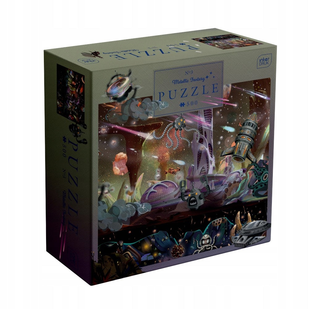 Puzzle 500 Metallic Fantasy Space Quest