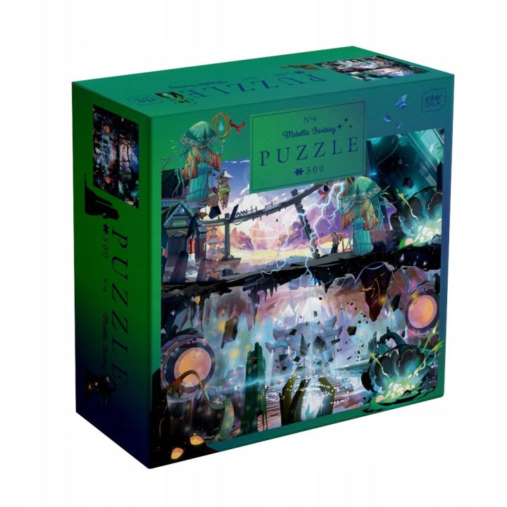 Puzzle 500 Metallic Fantasy Mysterious City