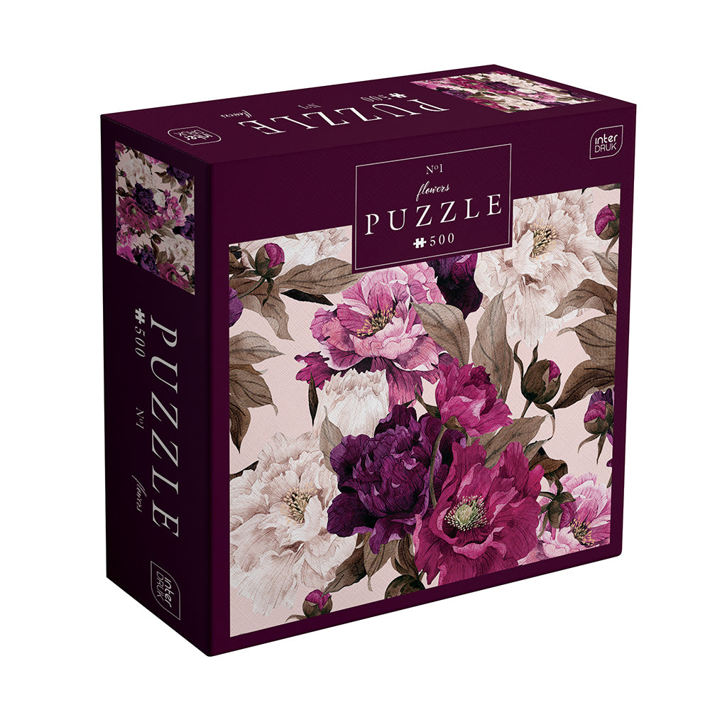 Interdruk - Dėlionė Flowers 1 (500 detalių)