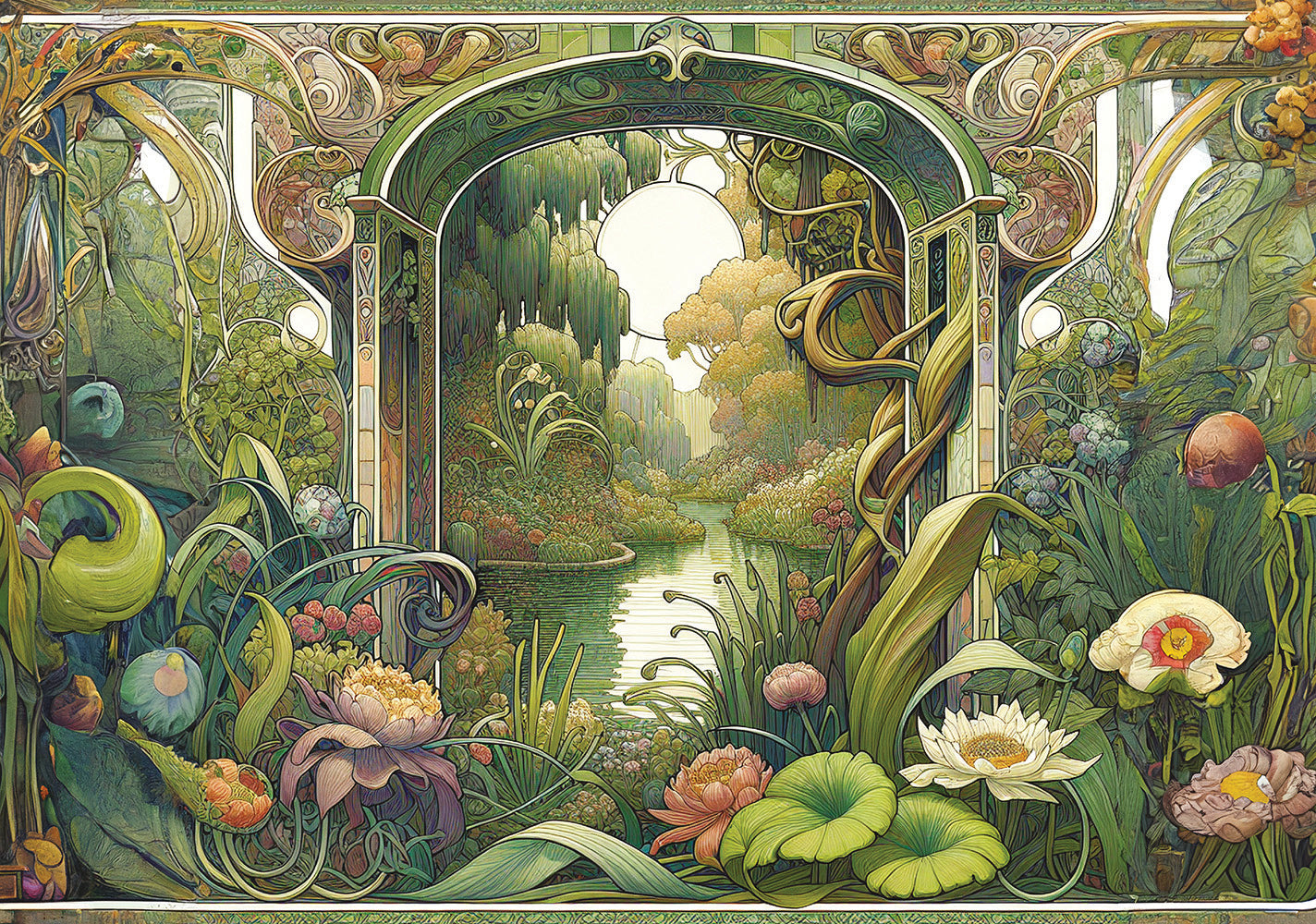 Interdruk - Dėlionė Secret Garden 3 (500 detalių)