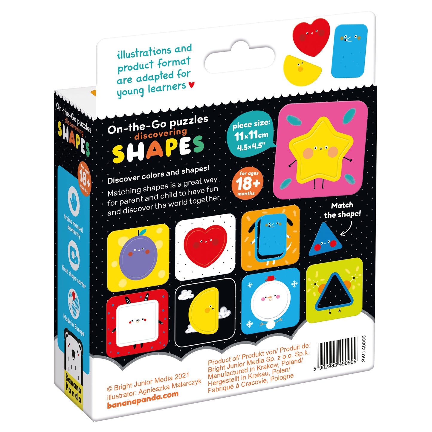 On-the-Go Puzzles Discovering Shapes