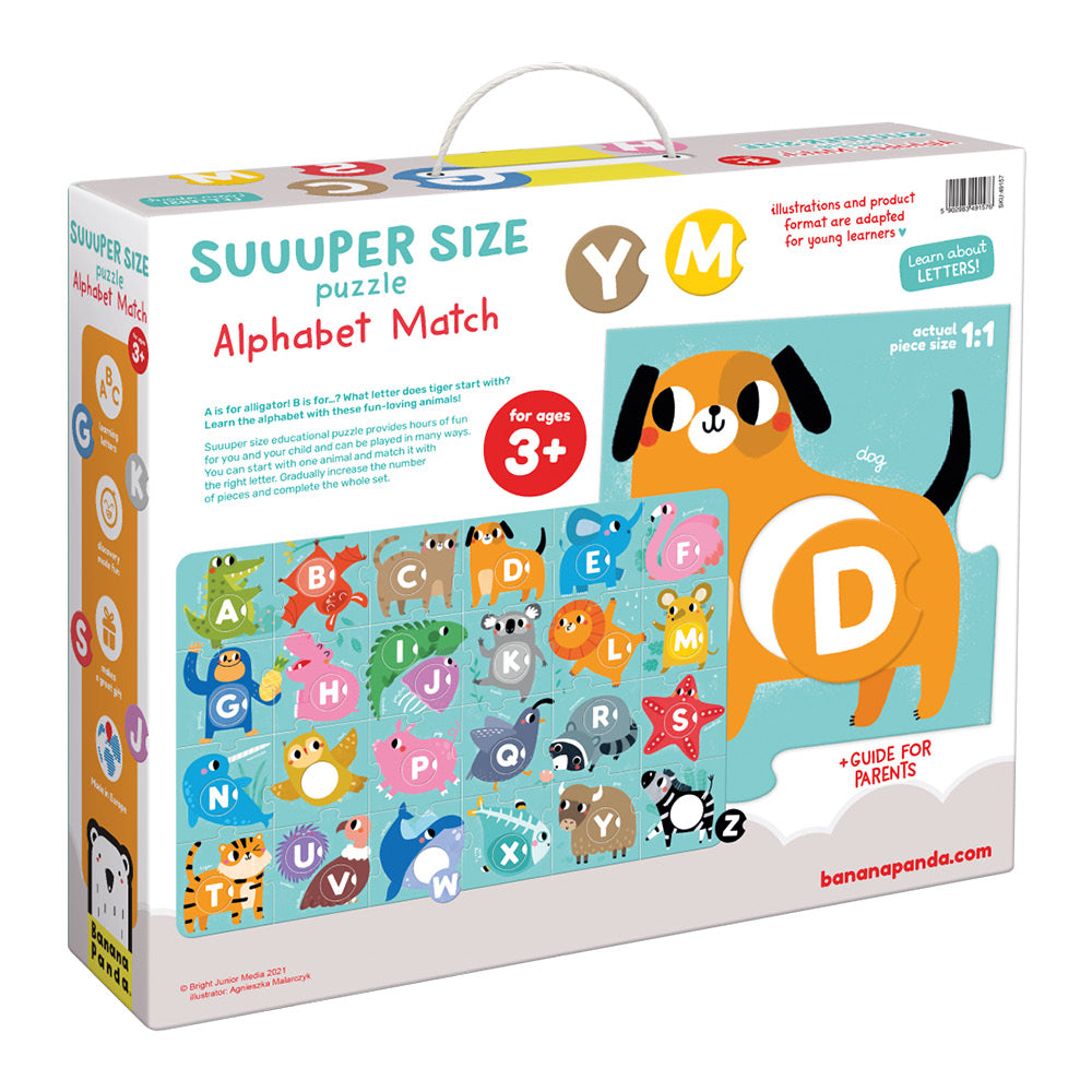 Suuuper Size Puzzle Alphabet Match