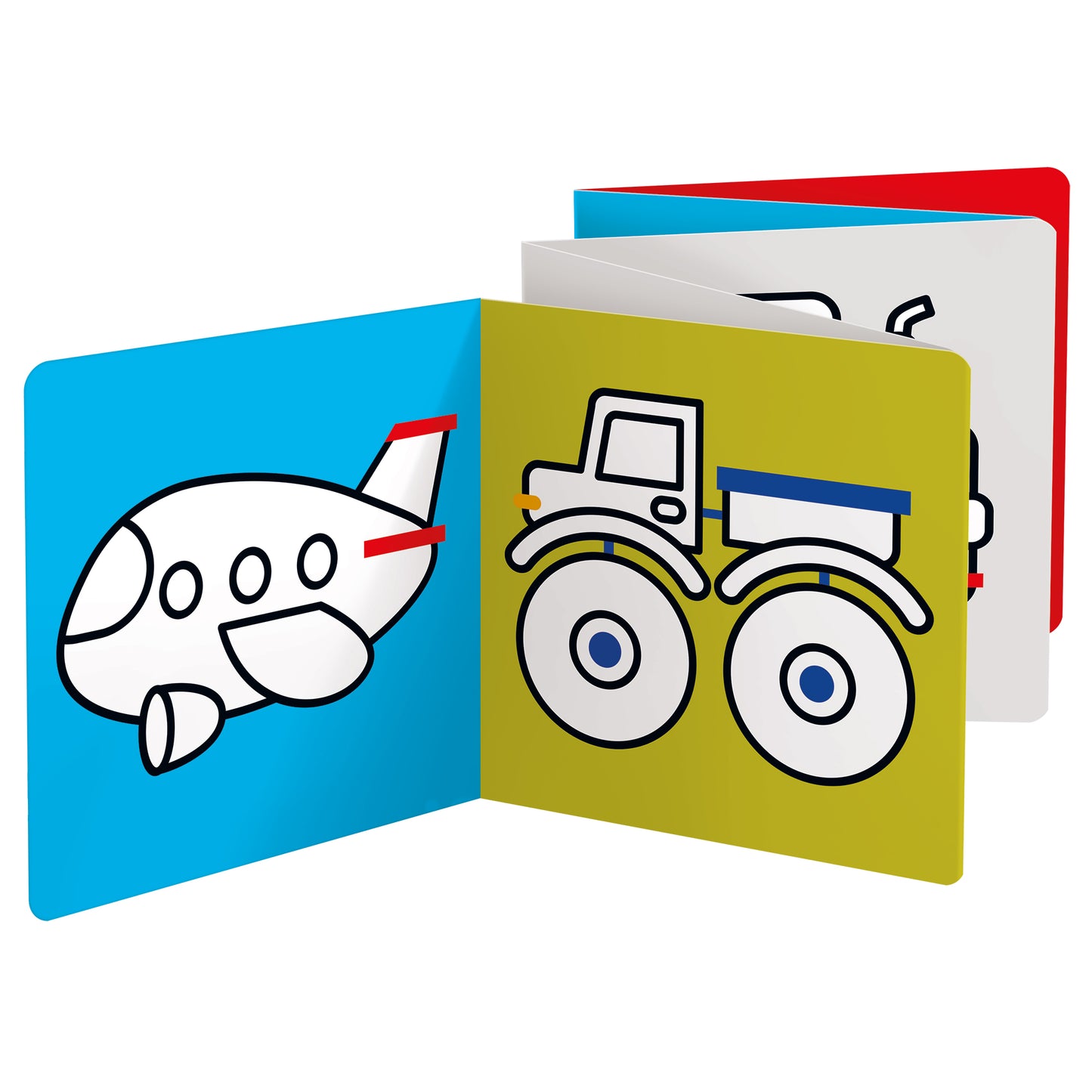 Looong Coloring Books - Ready to Color Vehicles