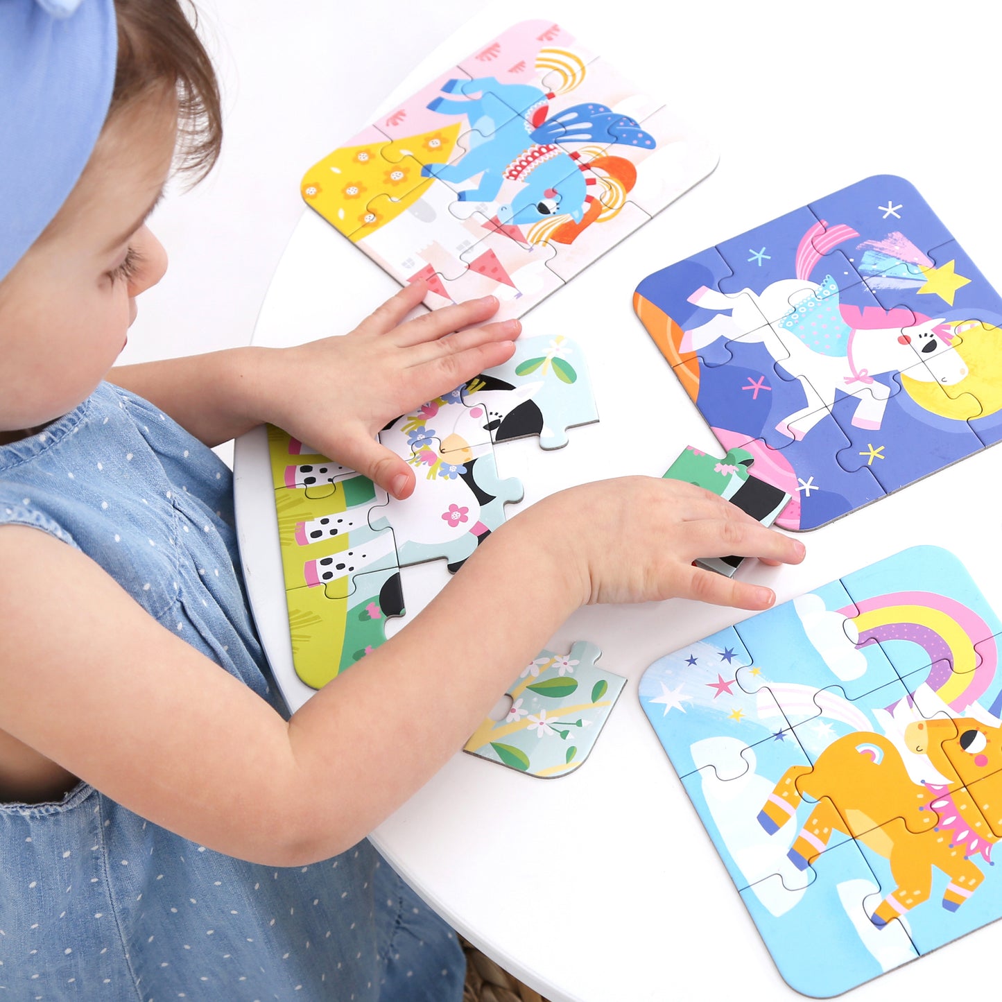 On-the-Go Puzzles Ponies