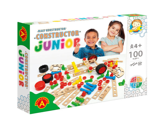 Constructor Junior – Do it yourself construction sets – 100 el.