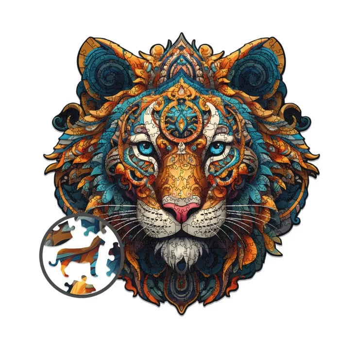 Milwood Medinė dėlionė  - Tiger Courage (400 detalių)
