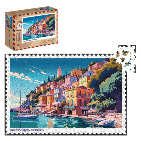 Milwood medinė dėlionė  – Portofino (500 detalių)