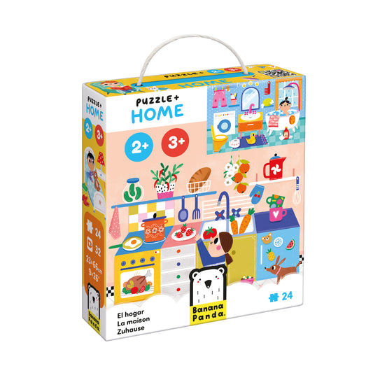 Banana Panda Puzzle + Home