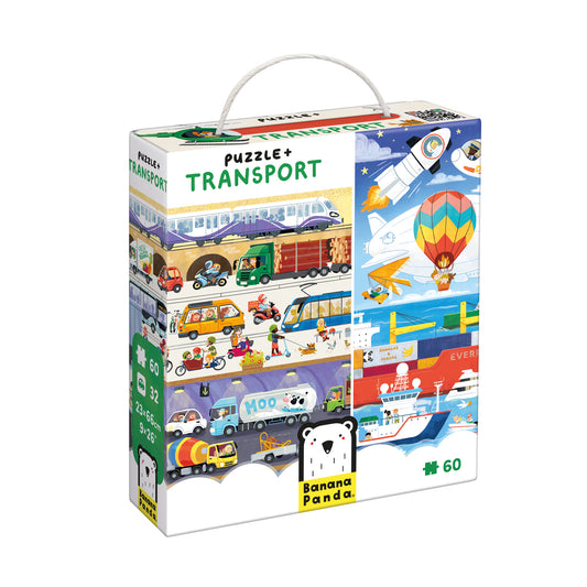 Banana Panda Puzzle + Transport