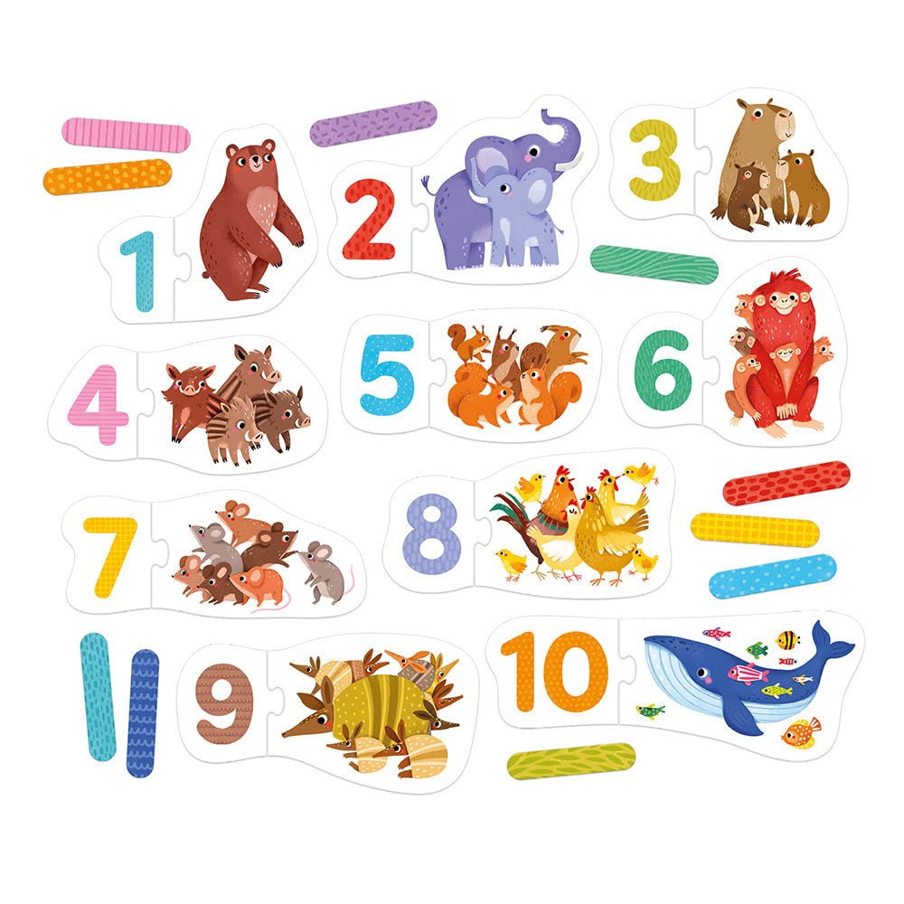 Puzzle Pairs Numbers
