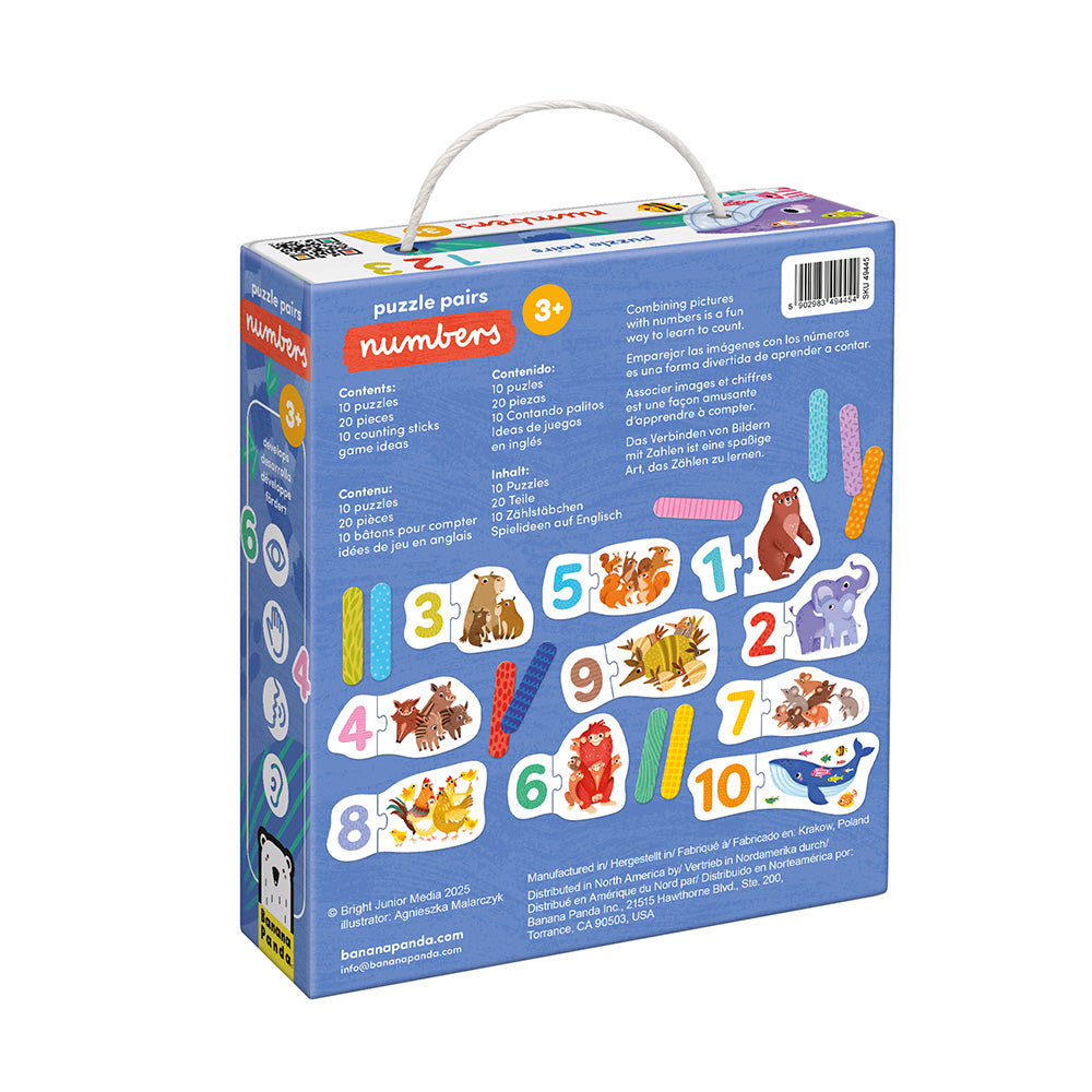 Puzzle Pairs Numbers