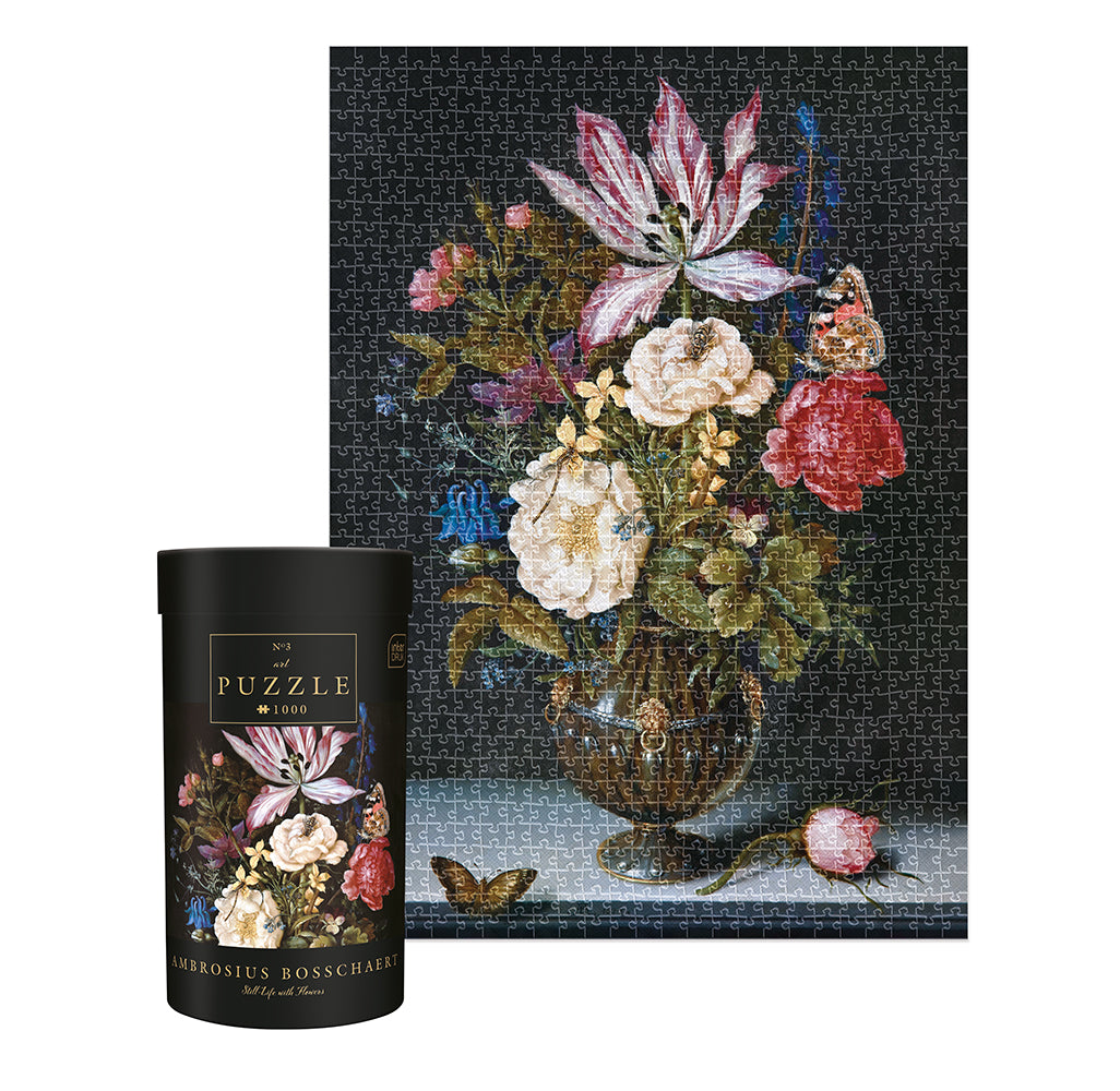 Interdruk - Dėlionė Still Life with Flowers (1000 detalių)