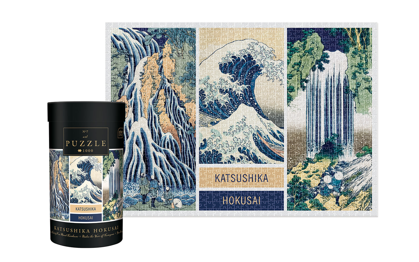 Interdruk - Dėlionė Katsushika Hokusai (1000 detalių)