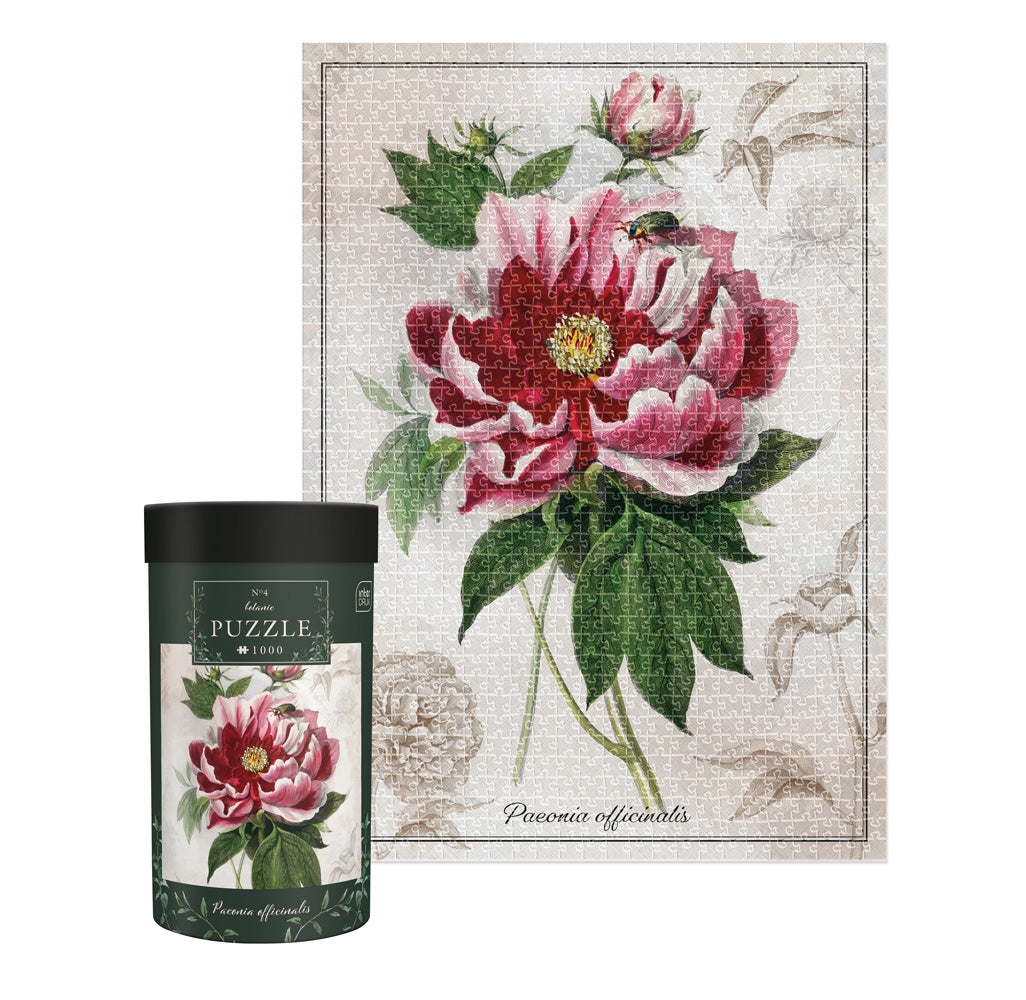 Interdruk -  Dėlionė Botanic Peony (1000 detalių)