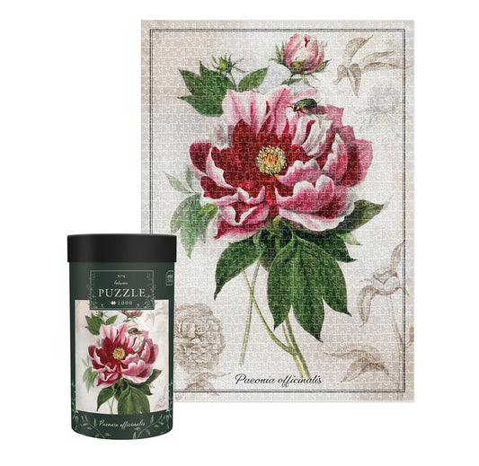 Interdruk -  Dėlionė Botanic Peony (1000 detalių)