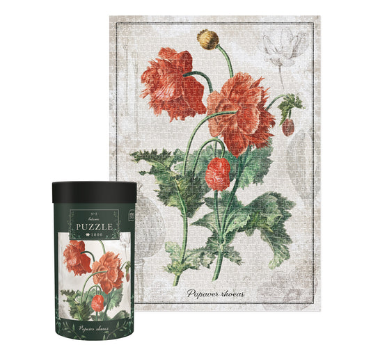 Interdruk -  1000 Botanic Poppy (1000 detalių)