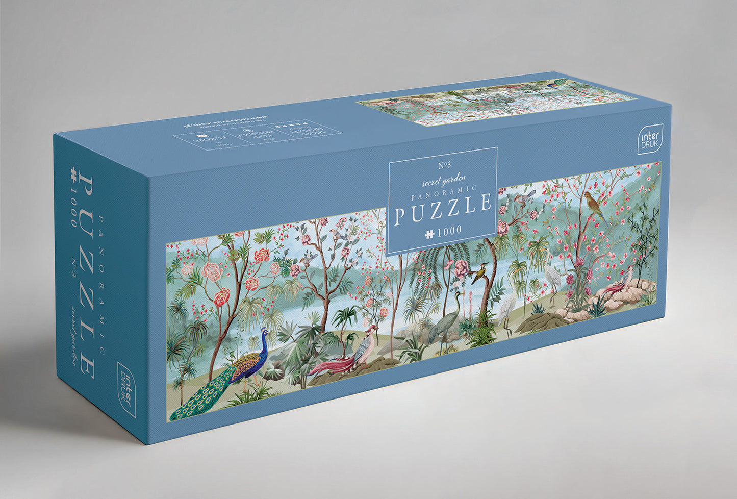 Interdruk -  Dėlionė  Puzzle Secret Garden 3 (1000 detalių)
