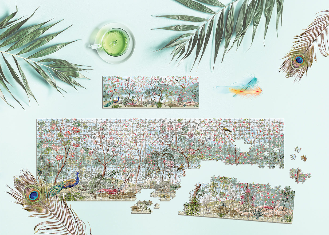 Interdruk -  Dėlionė  Puzzle Secret Garden 3 (1000 detalių)
