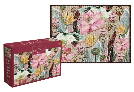 Interdruk -  Dėlionė Flowers 2 (1000 detalių)