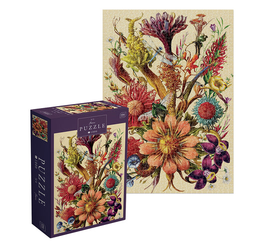 Interdruk -  Dėlionė Flowers 5 (1000 detalių)