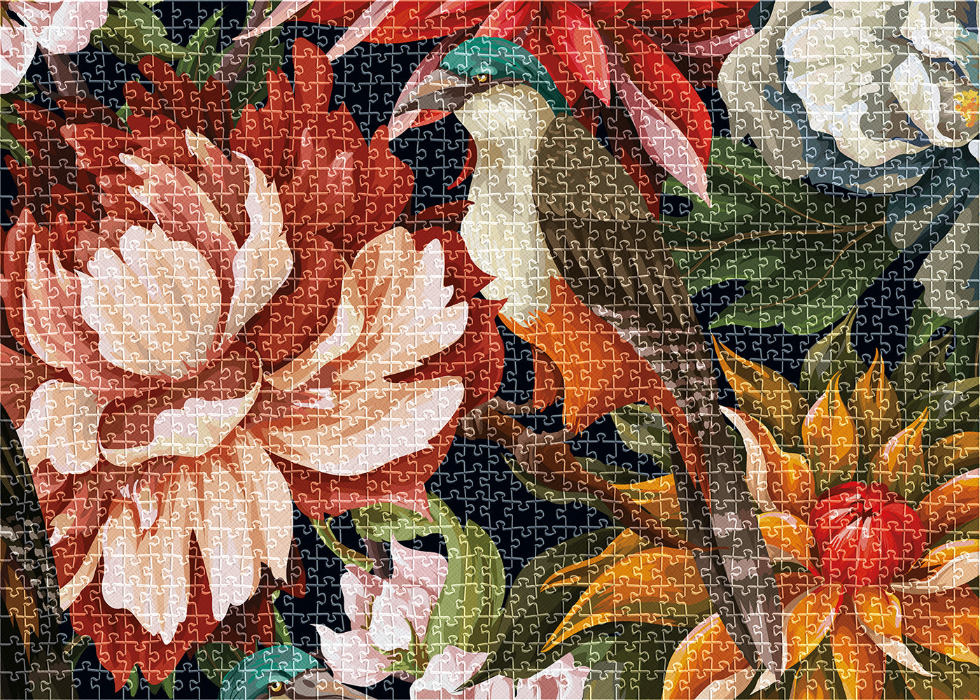 Interdruk -  Dėlionė Secret Garden (1000 detalių)