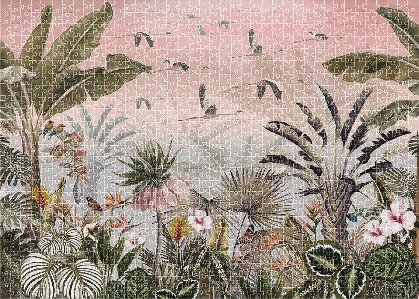 Interdruk -  Dėlionė Secret Garden (1000 detalių)