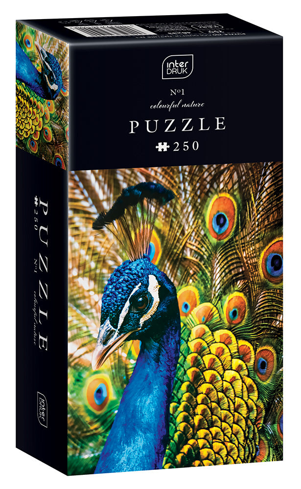 Interdruk -  Dėlionė Colourful Nature 1 Peacock 9250 detalių)
