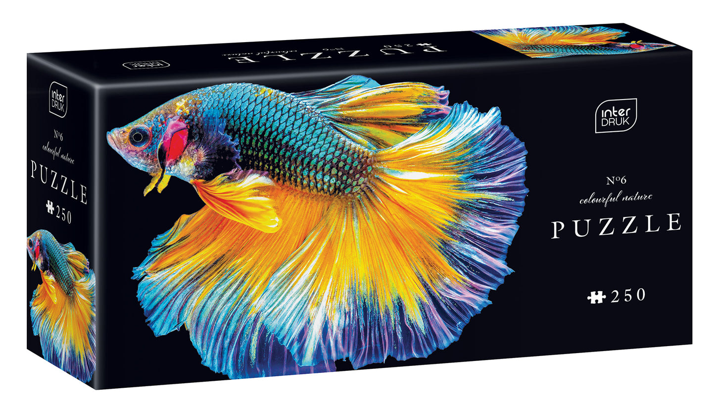 Interdruk -  Dėlionė Colourful Nature 6 Fish (250 detalių)