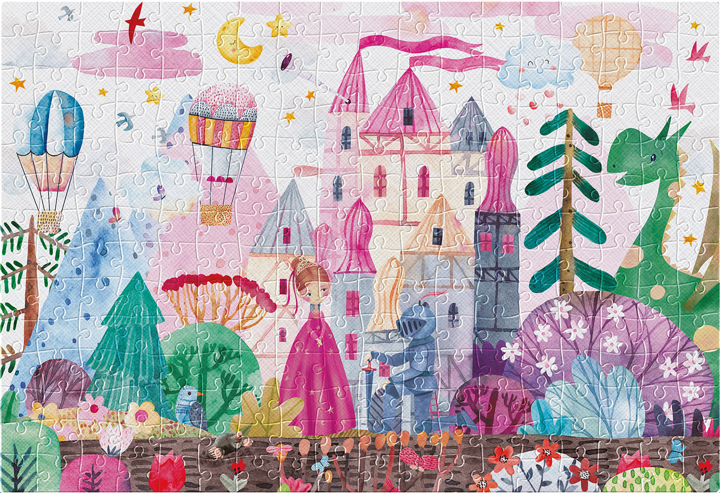 Interdruk -  Dėlionė Kids 3 Castle (250 detalių)