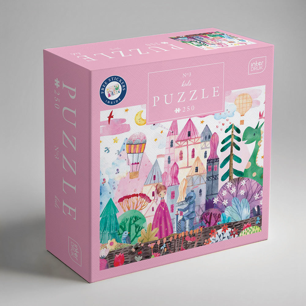 Interdruk -  Dėlionė Kids 3 Castle (250 detalių)