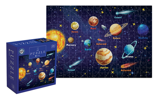 Interdruk -  Dėlionė Kids 6 Solar System (250 detalių)