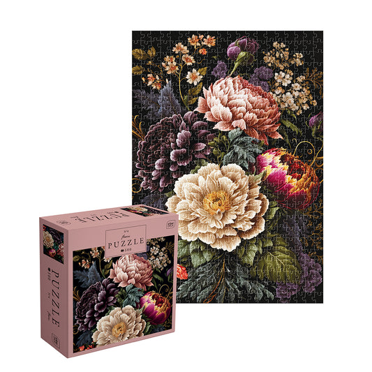 Interdruk -  Dėlionė Flowers 4 (500 detalių)