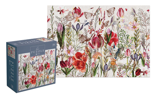 Interdruk -  Dėlionė Flowers 5 (500 detalių)