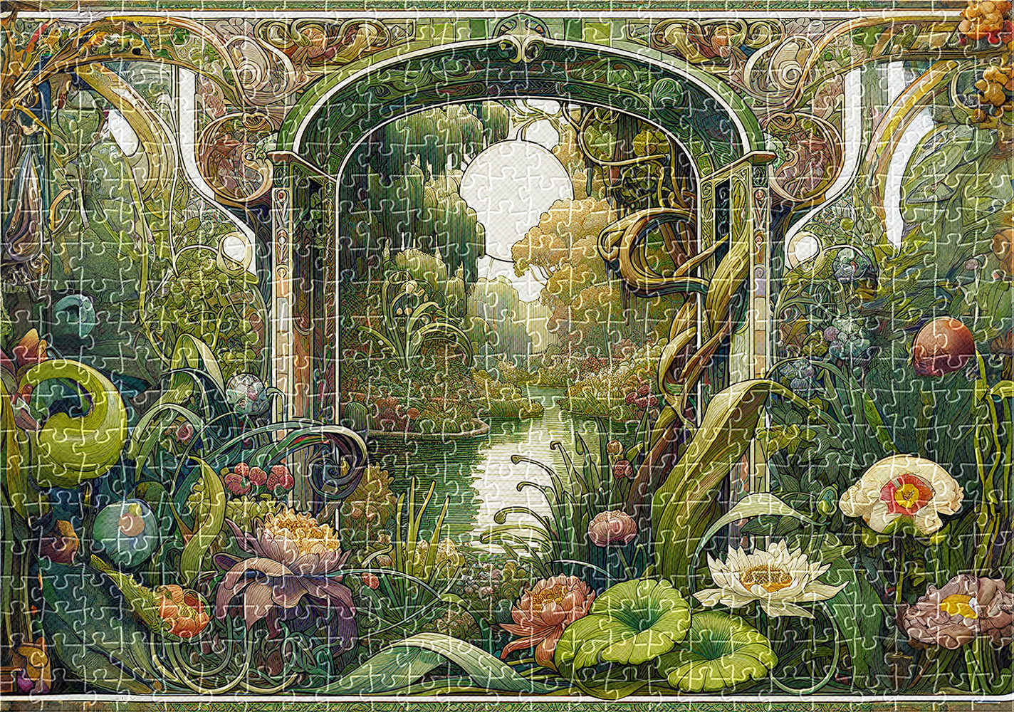 Interdruk -  Dėlionė Secret Garden 3 (500 detalių)