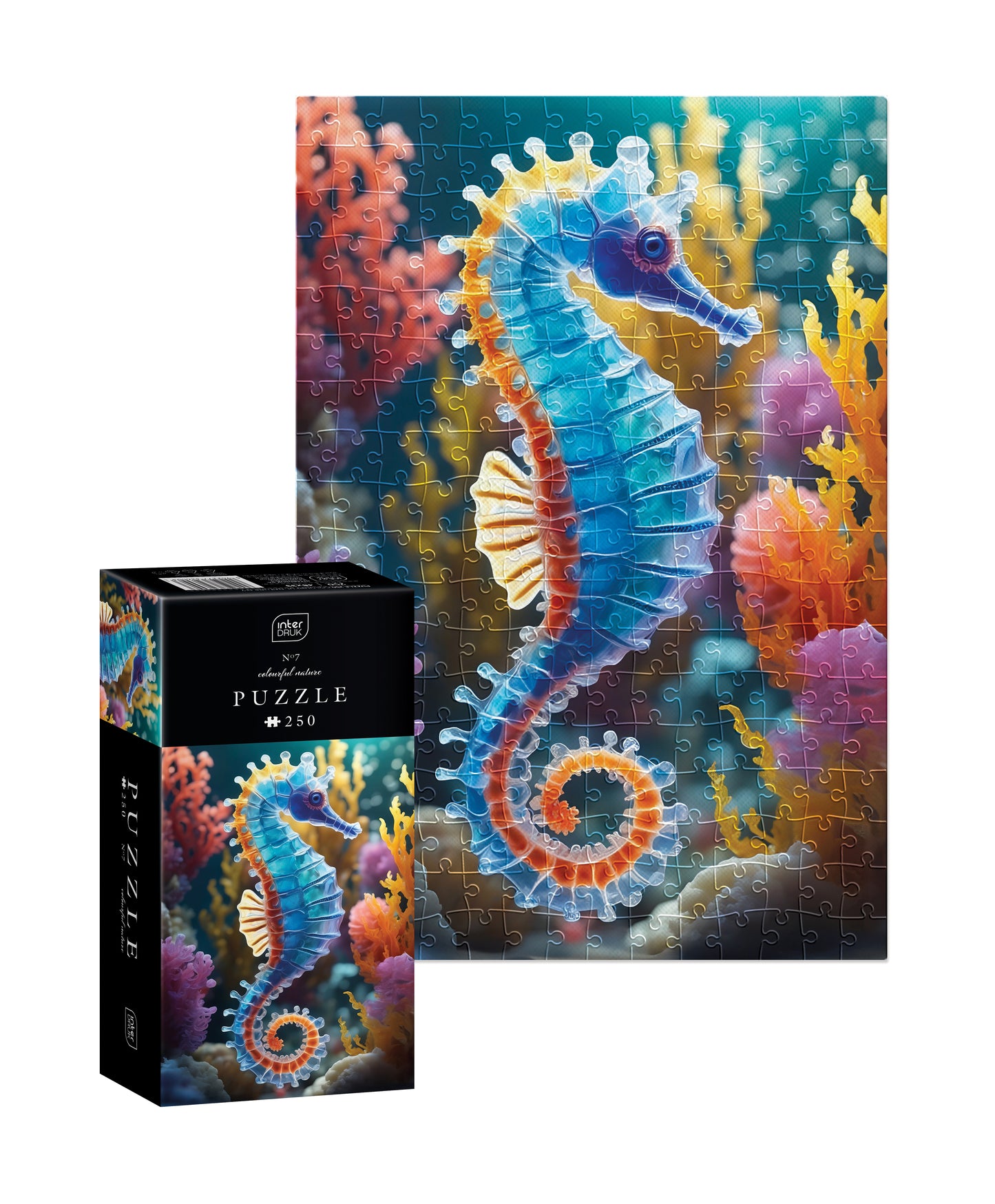 Interdruk -  Dėlionė Colourful Nature 7 Sea Horse (250 detalių)
