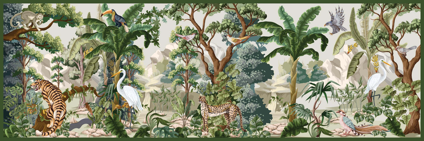 Interdruk -  Dėlionė  panoramic Secret Garden 1 (1000 detalių)