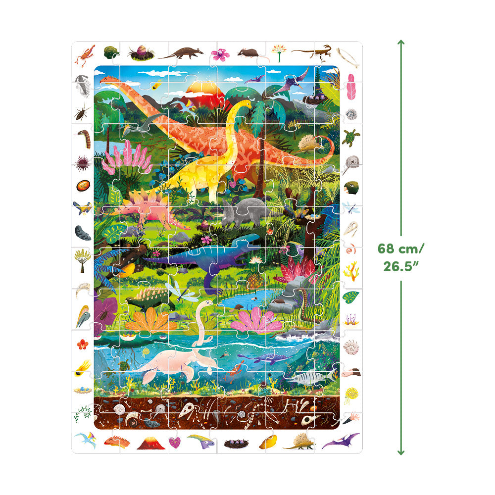 Observation Puzzle Dinosaurs