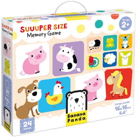 Atminties žaidimas Suuuper Size Memory Game - Banana Panda