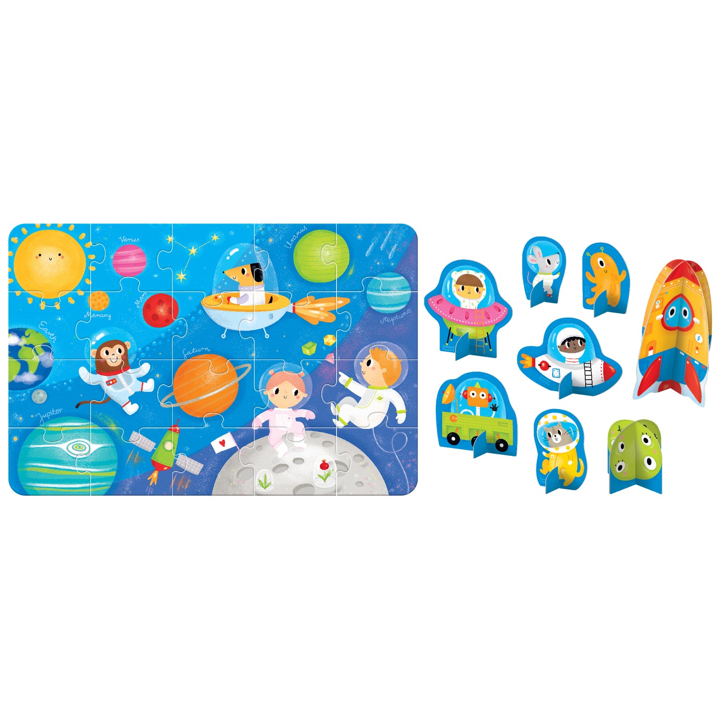 Dėlionė Figure It Out Puzzle Space