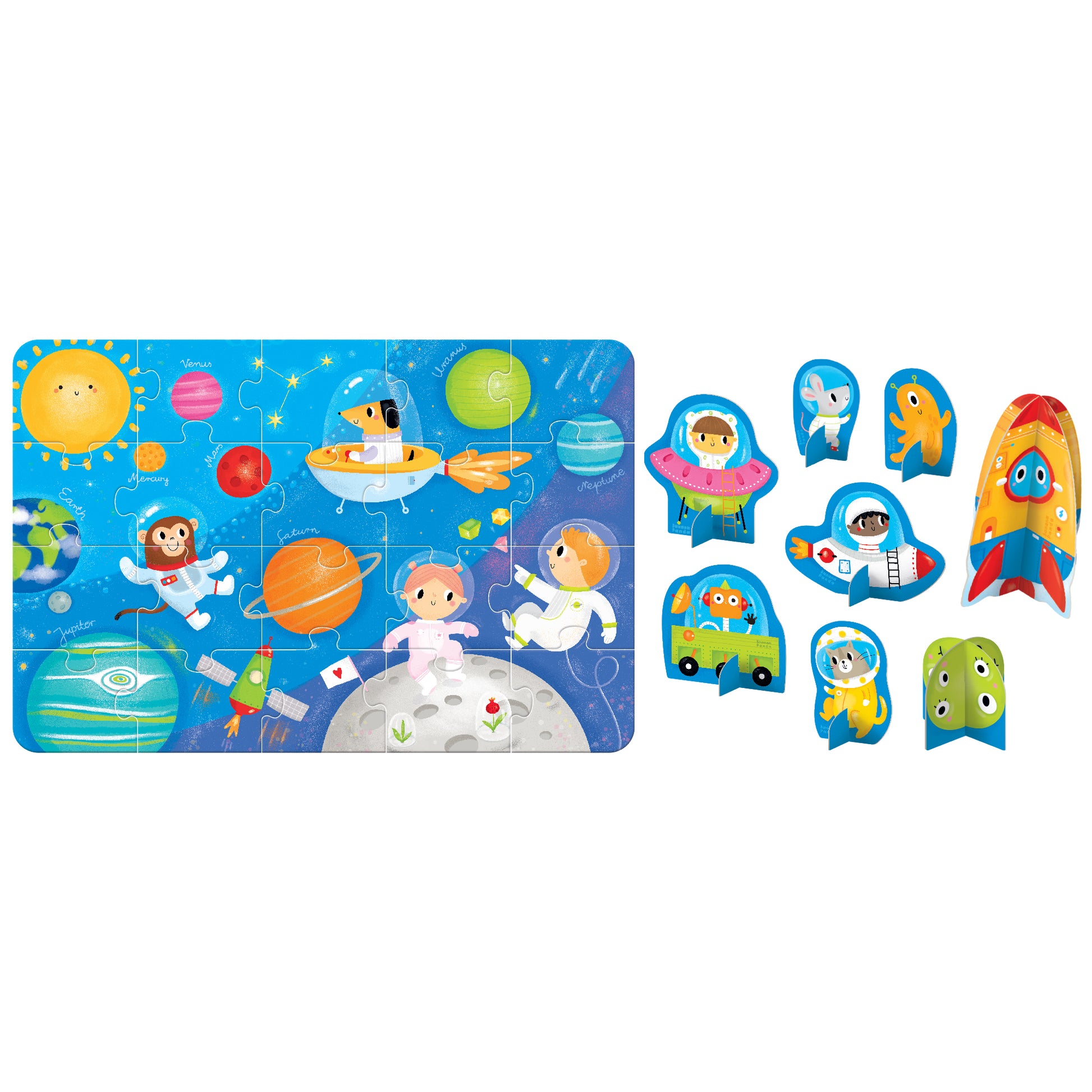 Dėlionė Figure It Out Puzzle Space