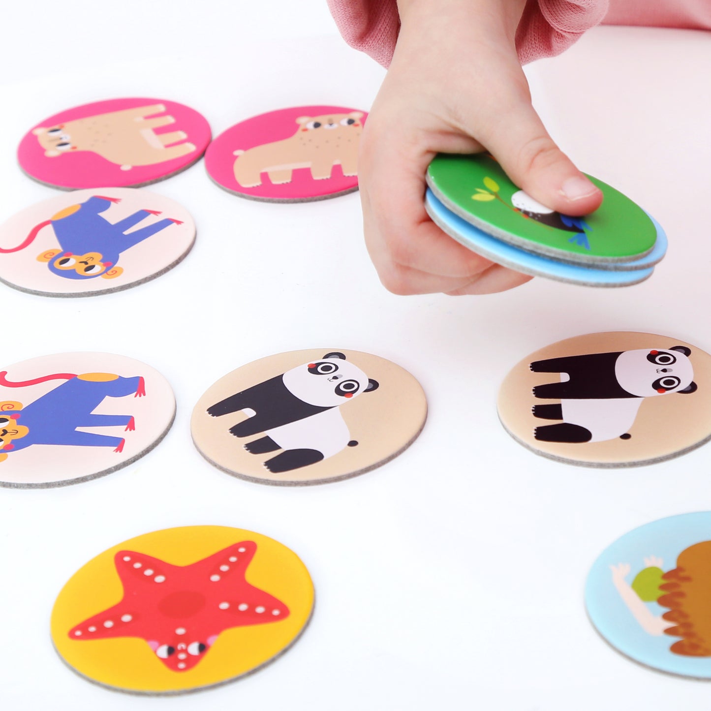 On-the-Go Memory Game Animals