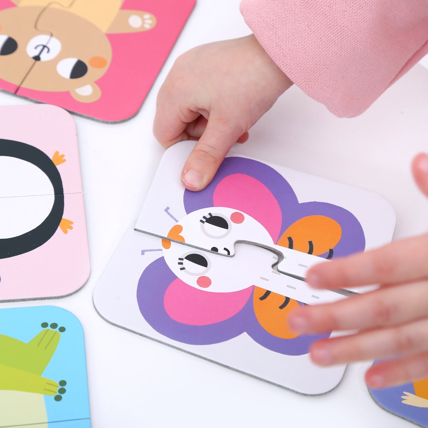 On-the-Go Puzzle Halves Animals