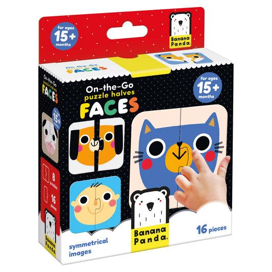 On-the-Go Puzzle Halves Faces