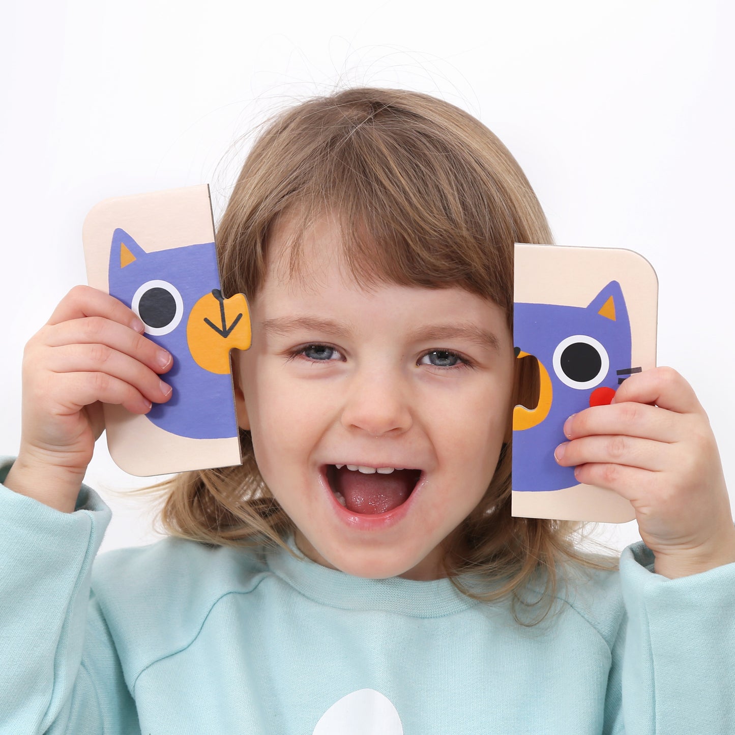 On-the-Go Puzzle Halves Faces