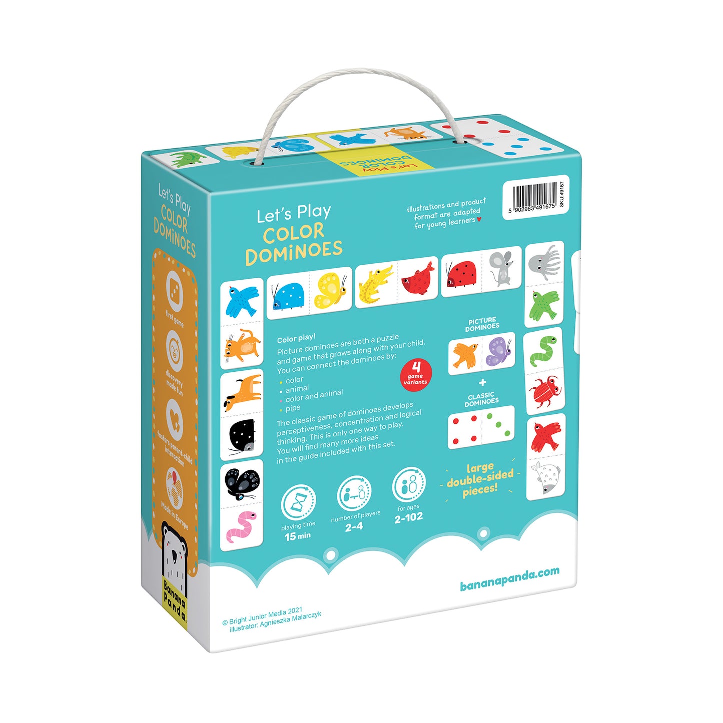 Let’s Play Color Dominoes