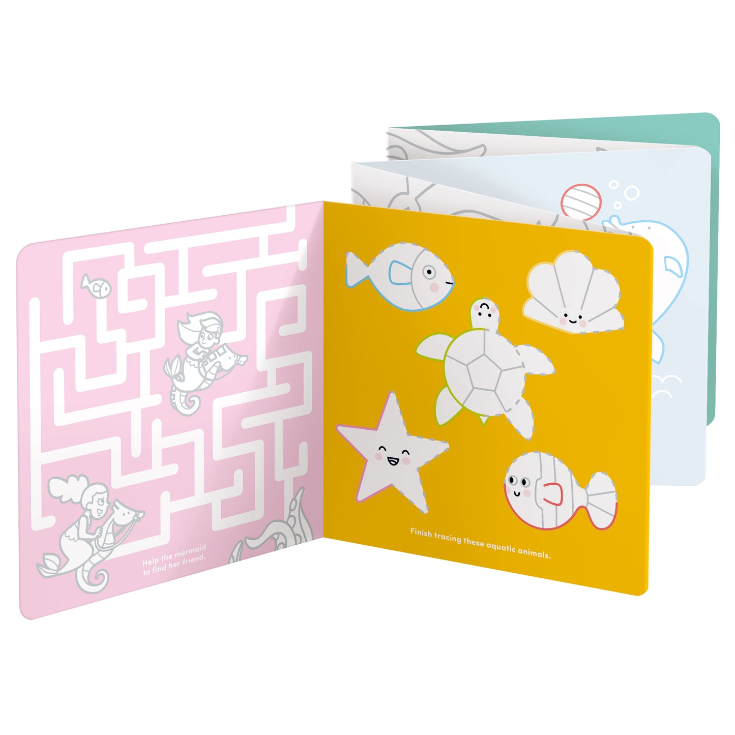 Looong Coloring Books - I Love Coloring Mermaids