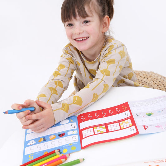 Looong Coloring Books - Ready to Write Numbers