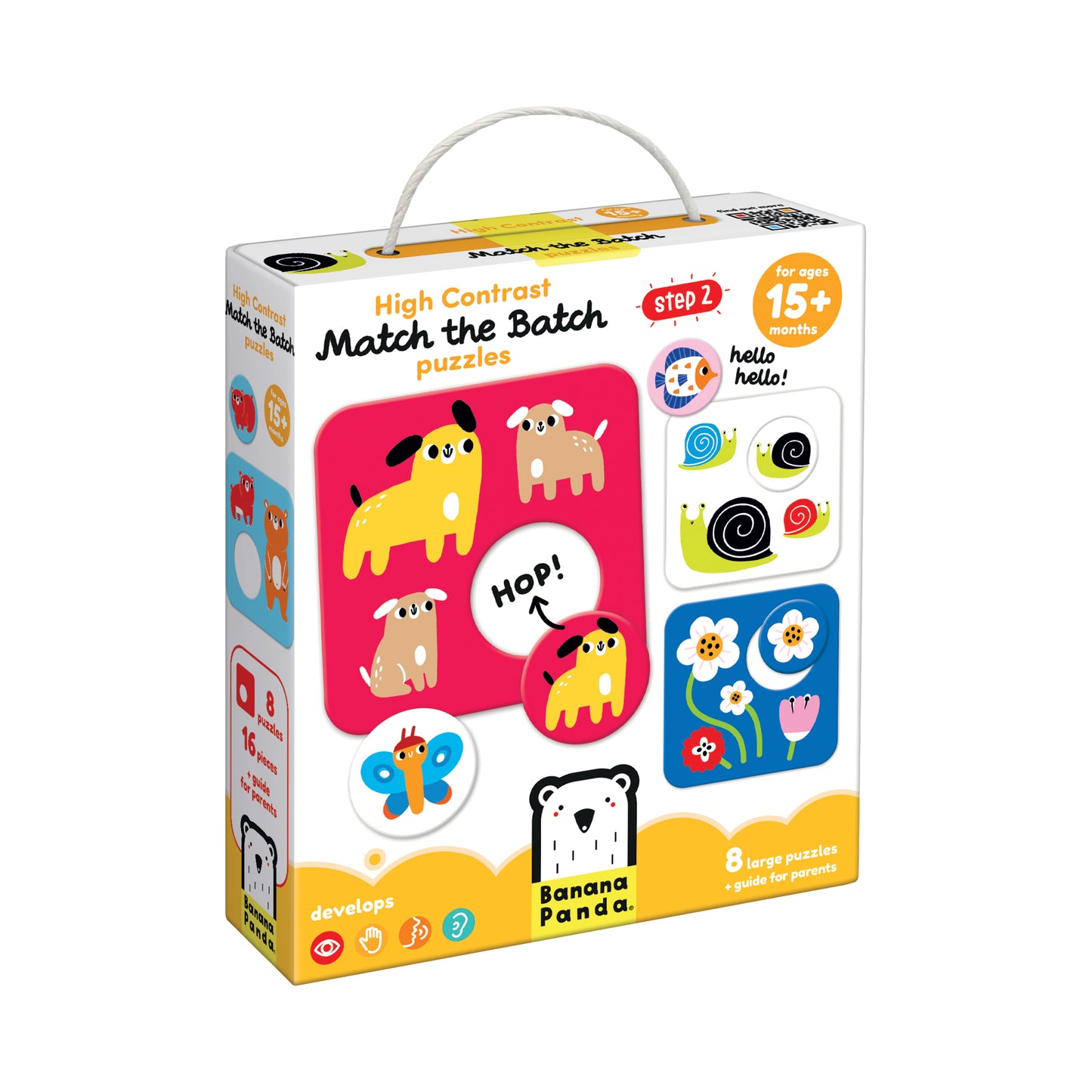 High Contrast Match the Batch Puzzles