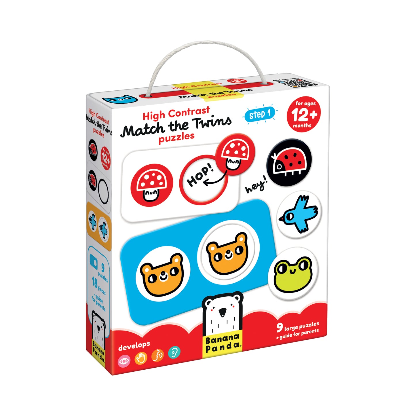 High Contrast Match the Twins Puzzles