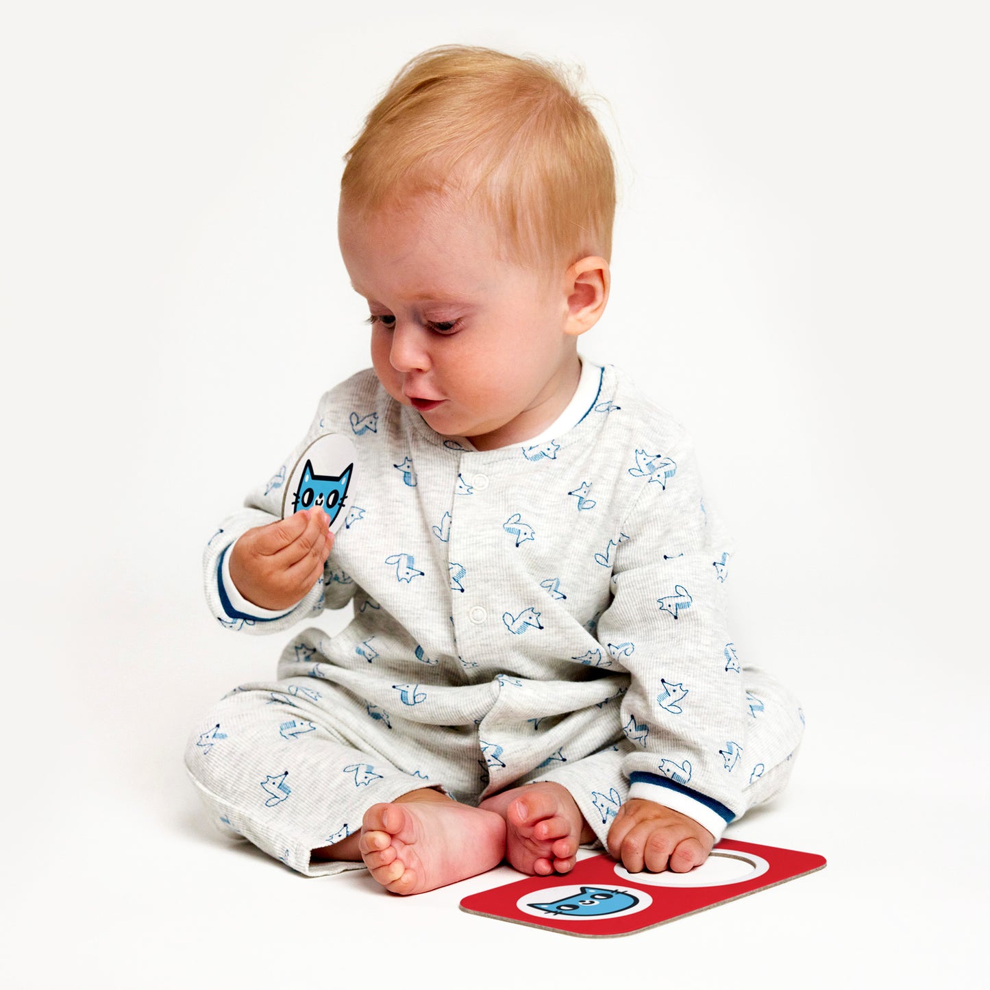 High Contrast Match the Twins Puzzles